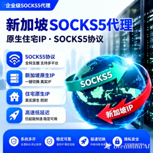 新加坡原生住宅IP | 高速稳定SOCKS5代理 | 真实家庭宽带节点